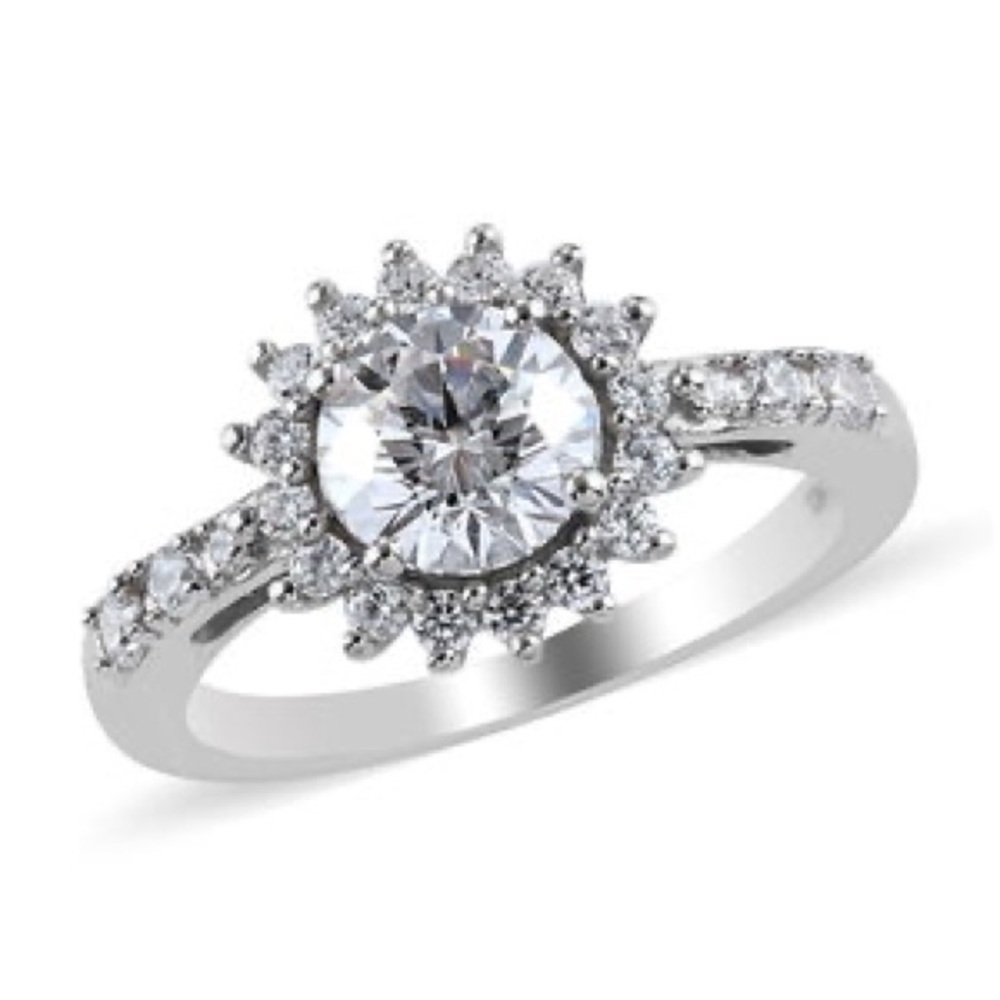 Swarovski Silver Crystal Ring